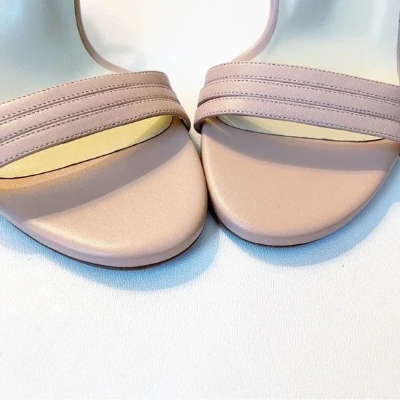 Sarah Flint Perfect Sandals 85mm Size 40 Blush Nappa NIB NEW
